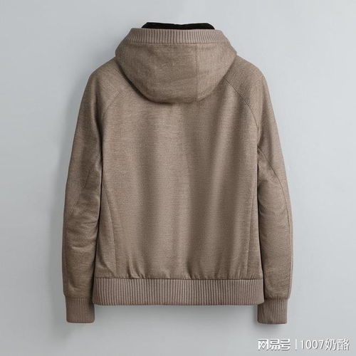 普拉達商務休閑男裝巔峰產品 男士短款連帽派克服皮草 永不過時