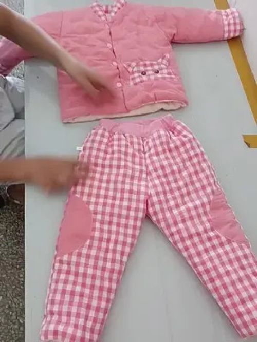 分體棉衣, 嬰幼兒用品 兒童服飾搭配 手工棉花棉衣 兒童童裝用品 包腳棉衣