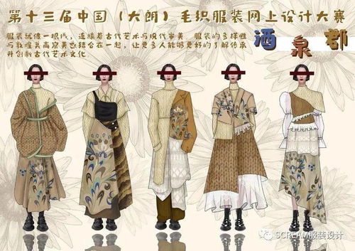 入圍揭曉 第十三屆中國 大朗 毛織服裝網上設計大賽100強 入圍名單 效果圖