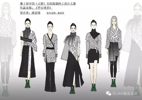 第十屆 中國 大朗 毛織服裝網上設計大賽入圍名單 入圍效果圖 入圍100名水平真的是參差不齊
